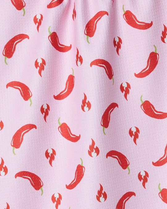 Geometry Spicy Tea Towel