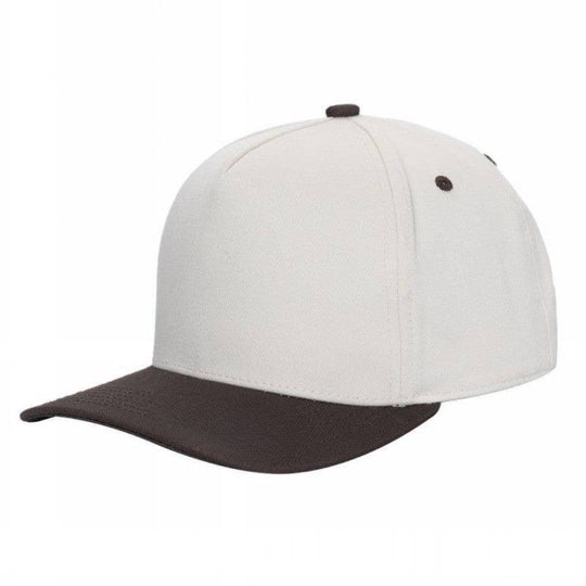 TCTAN-DZ-5 PANEL 2TONE SNAP BACK HATS DOZEN   (BEST SELLER): TAN/JADE
