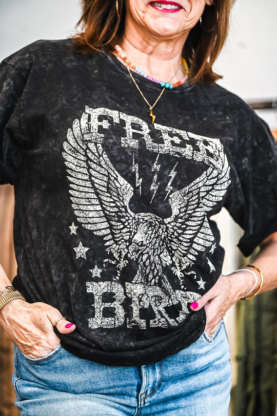 Free Bird Washed Tee