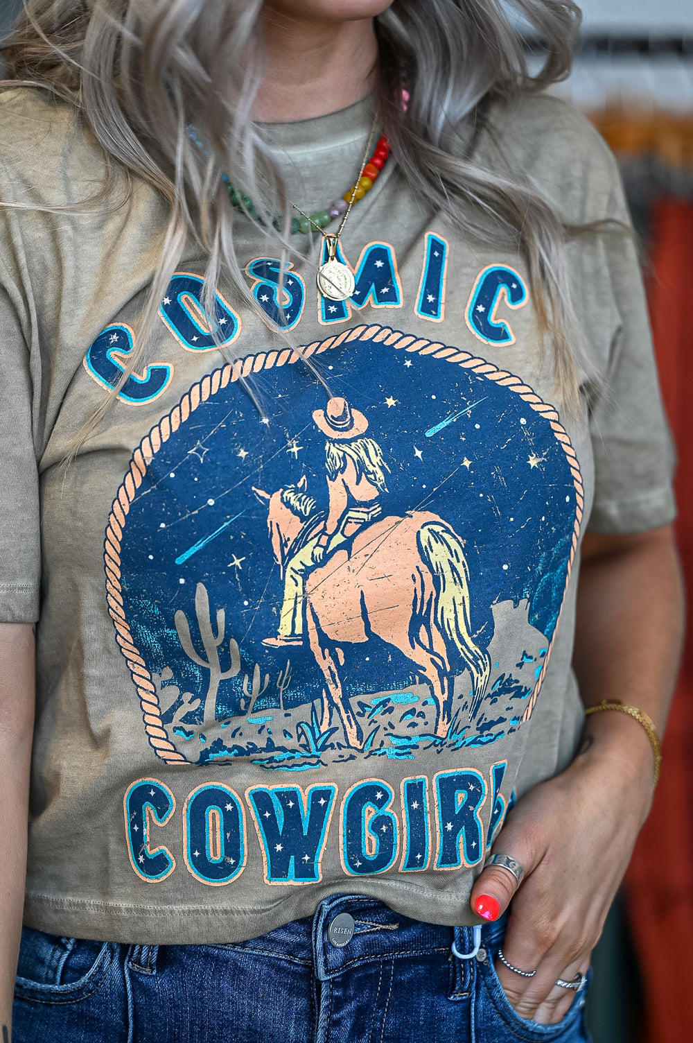 Cosmic Cowgirl Tee