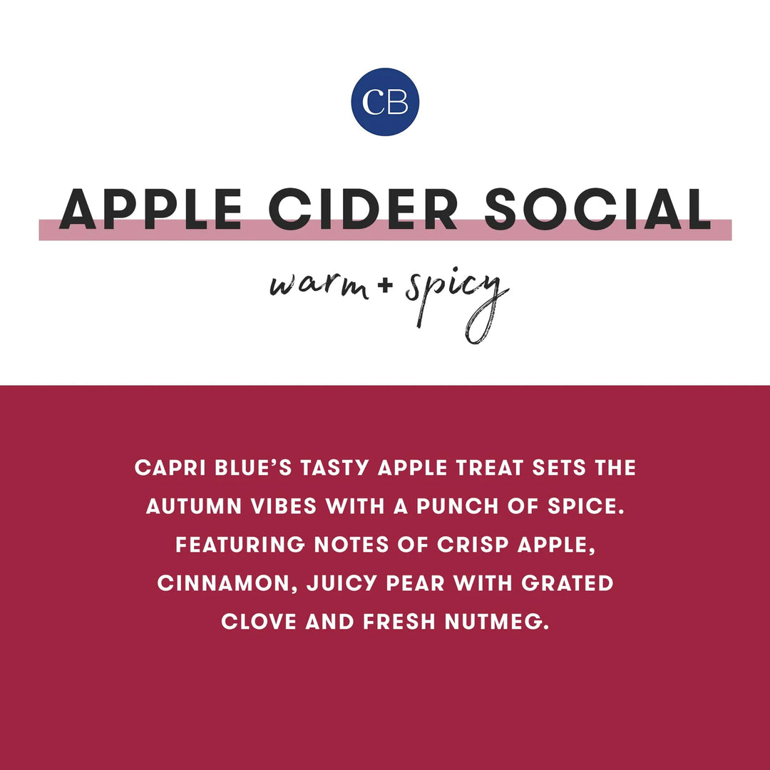 Capri BLUE Apple Cider Social Pura Diffuser Refill