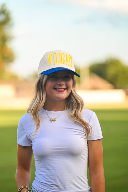 #4 WILDCATS CANVAS Hat