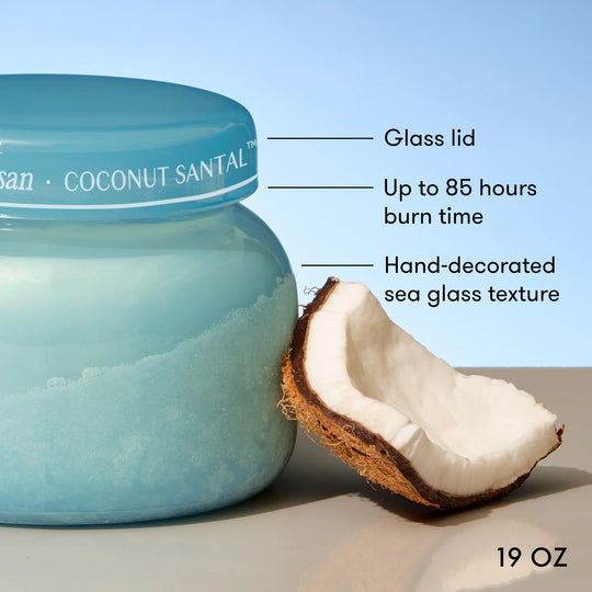 Capri BLUE Luce d'Almafi Coconut Santal Signature Petite Candle 8oz