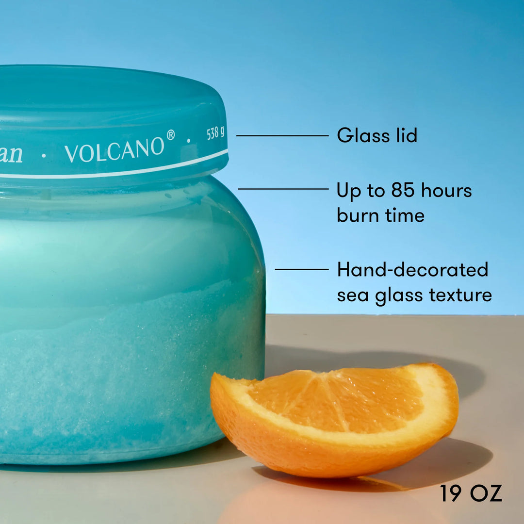 Capri BLUE Luce d'Almafi Volcano Signature Candle 19oz