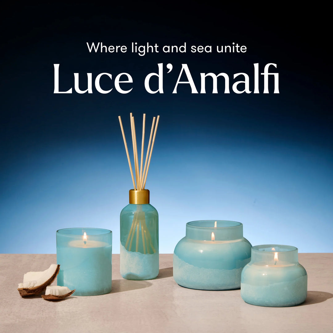 Capri BLUE Luce d'Almafi Coconut Santal Signature Candle 19oz