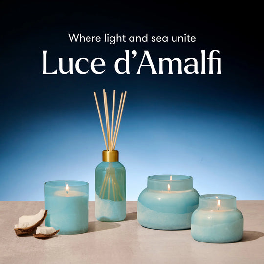 Capri BLUE Luce d'Almafi Coconut Santal Signature Petite Candle 8oz