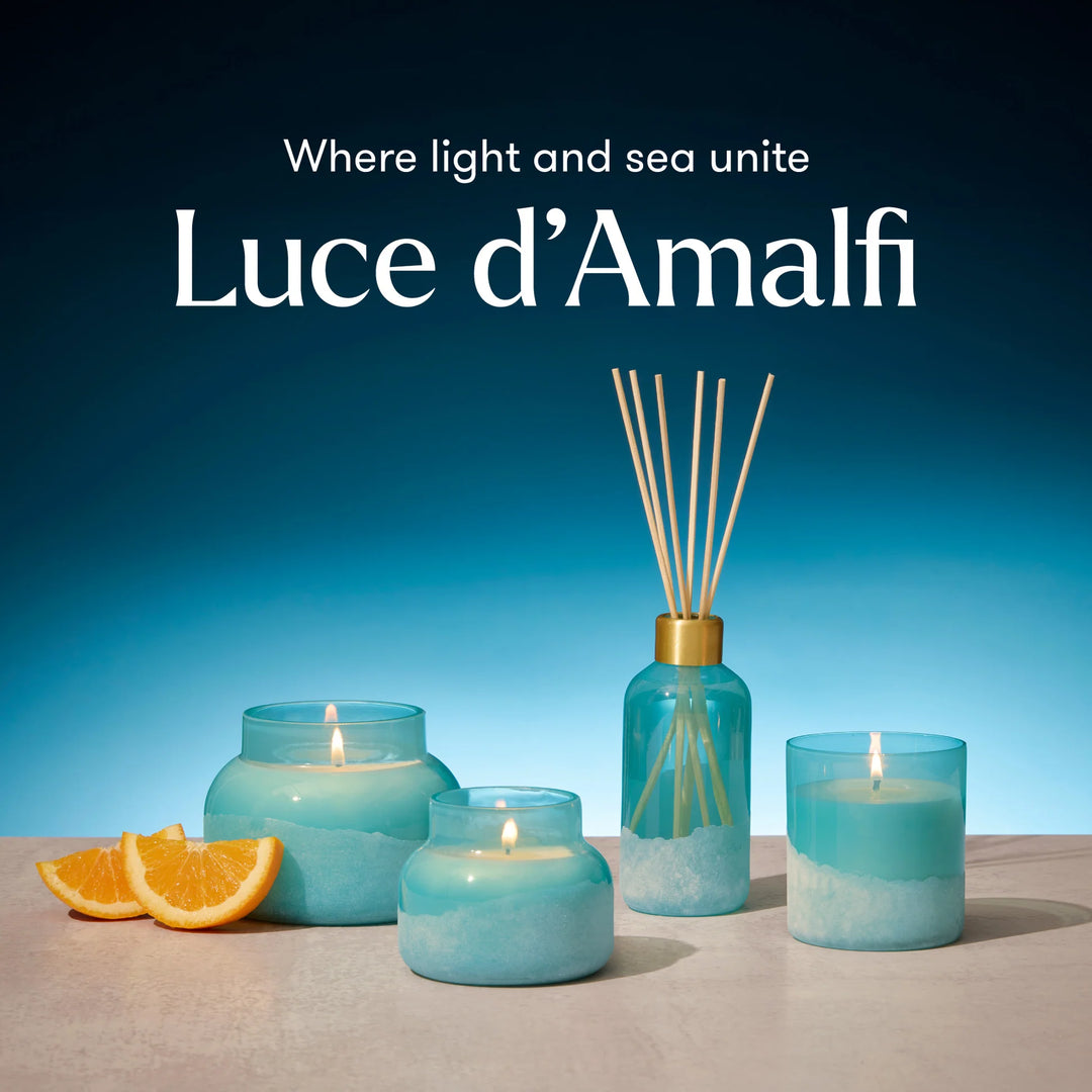 Capri BLUE Luce d'Almafi Volcano Signature Petite Candle 8oz