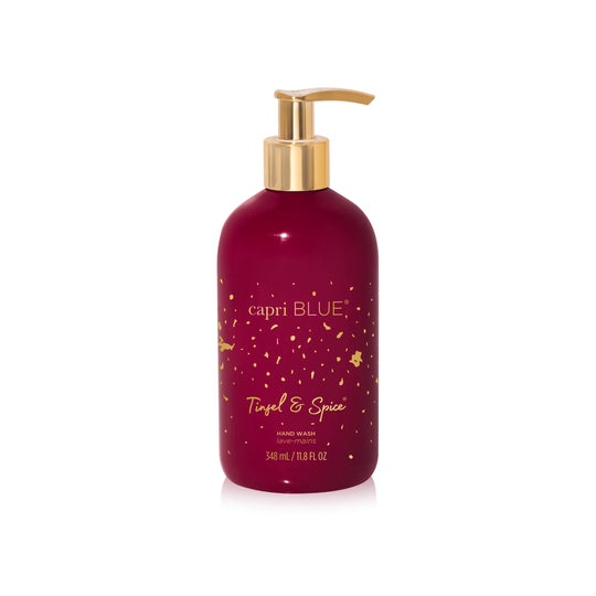 Capri BLUE Tinsel & Spice Glimmer Hand Wash