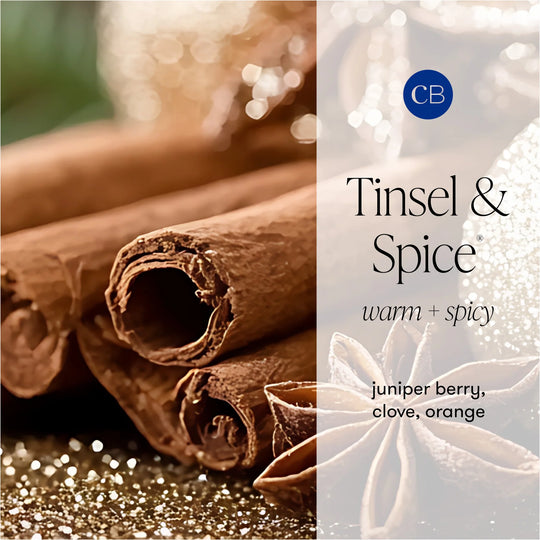Capri BLUE Tinsel & Spice Glimmer Hand Wash