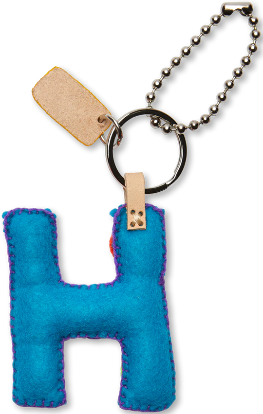 Consuela Turquoise Felt Alphabet Charms