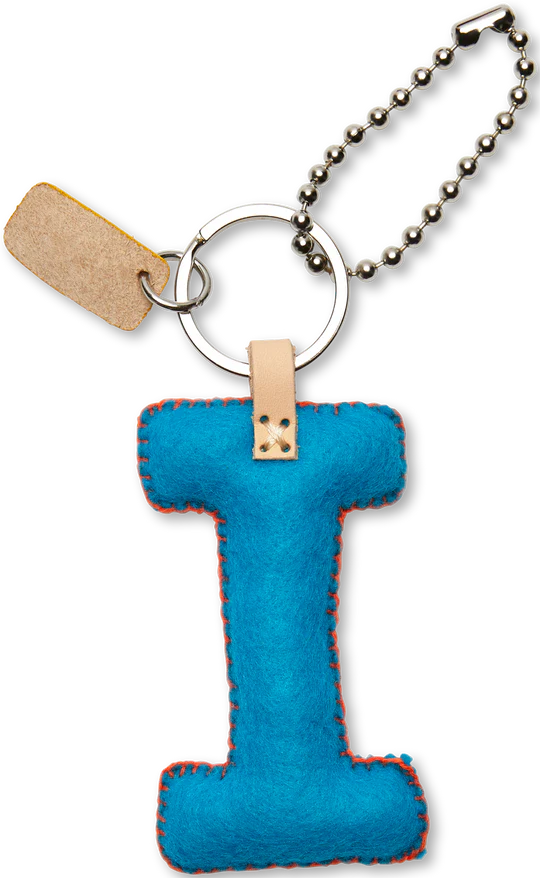 Consuela Turquoise Felt Alphabet Charms