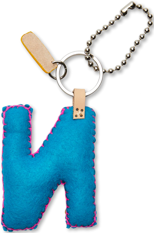 Consuela Turquoise Felt Alphabet Charms