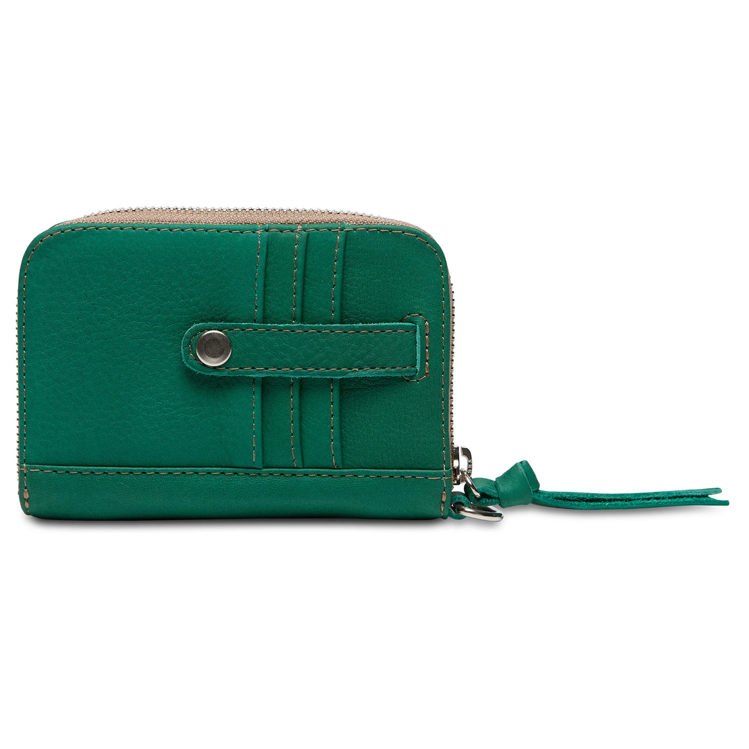 Consuela Teal Zippy Wallet