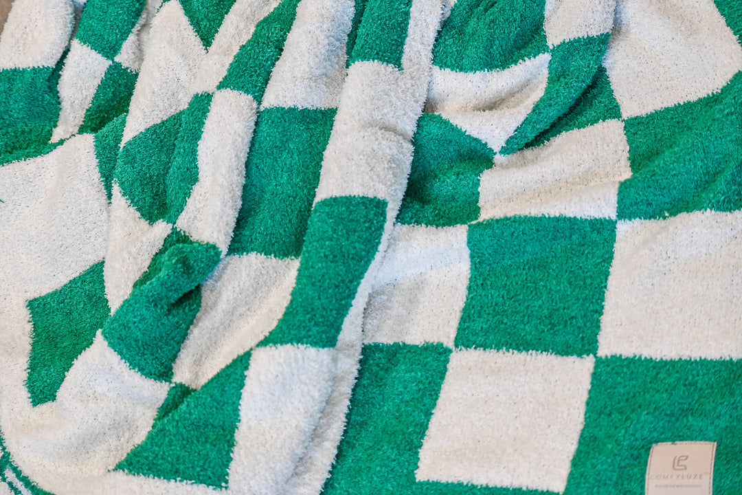 Checkered Super Lux Blanket