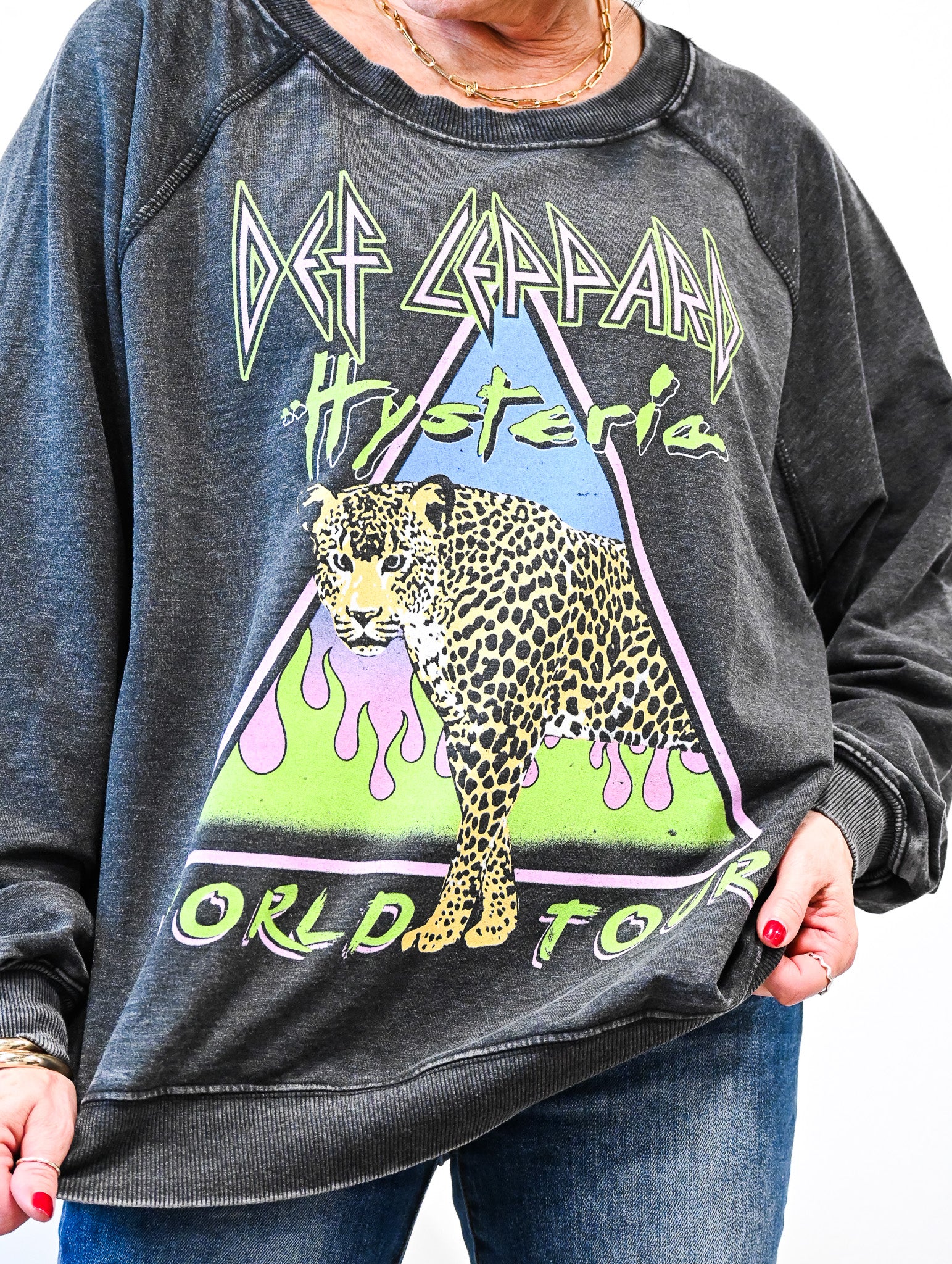 Def Leppard Sweatshirt - Friends Market Boutique