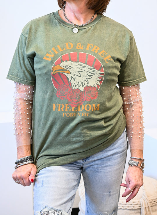 Wild & Free Tee - Friends Market Boutique