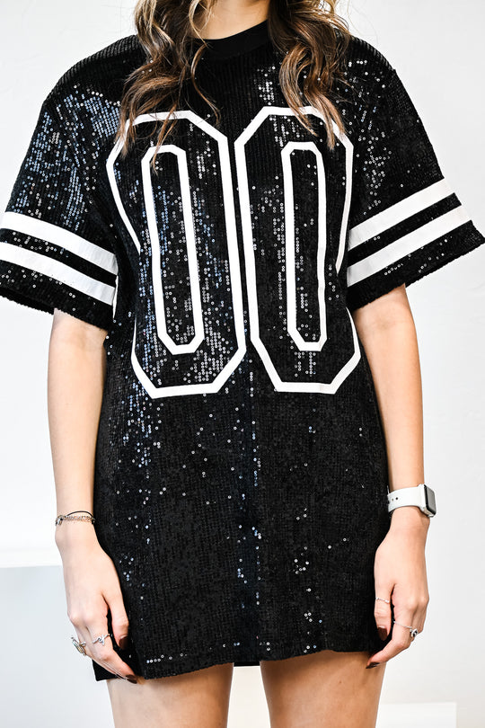 Sequin Game Day Dress