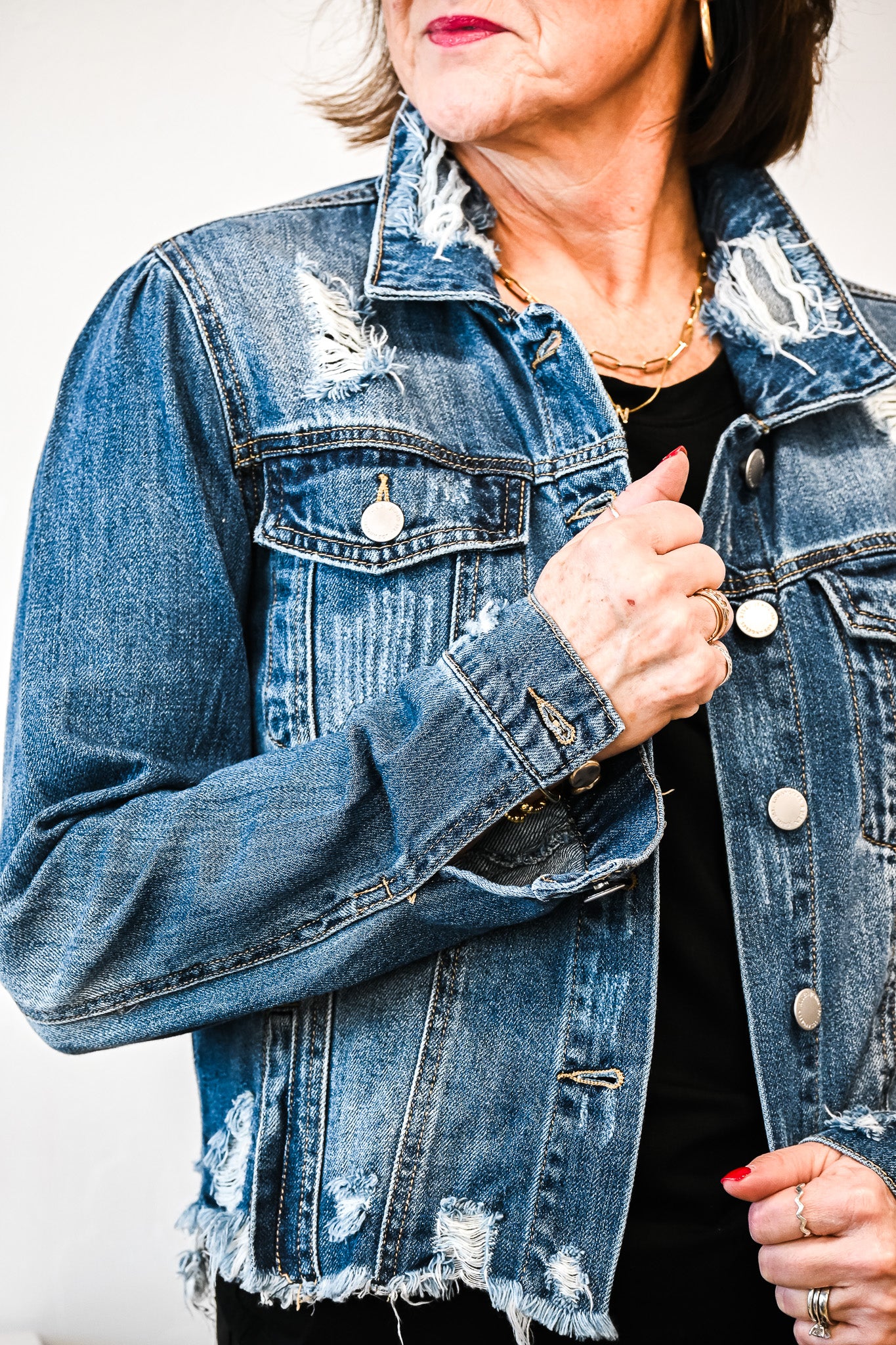 Velma Denim Jacket - Friends Market Boutique