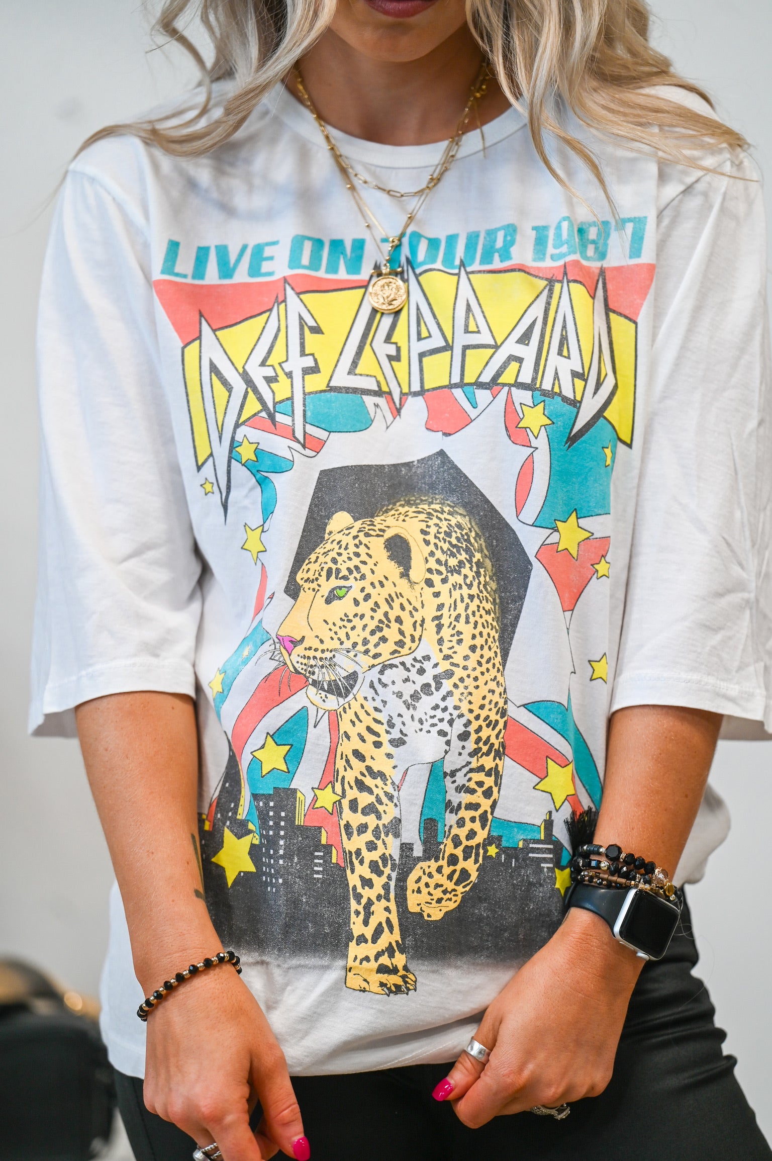 Def Leppard Live On Tee - Friends Market Boutique