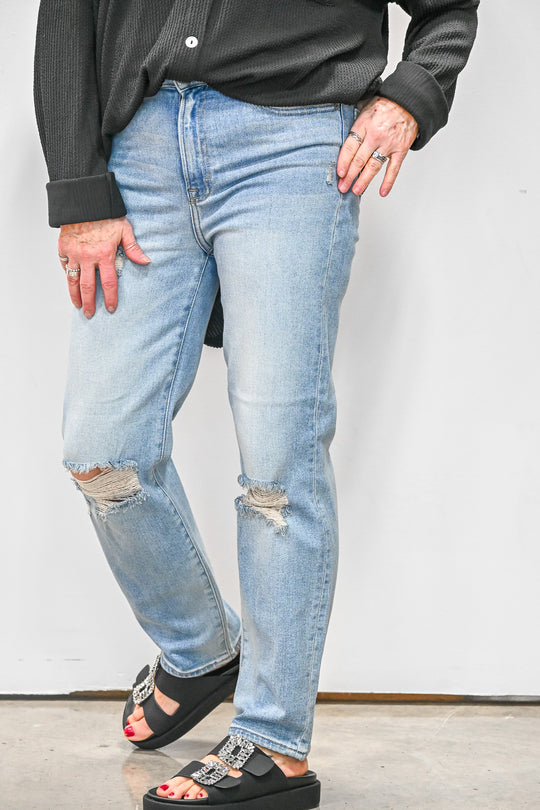 Tracey High Rise Hidden Jeans