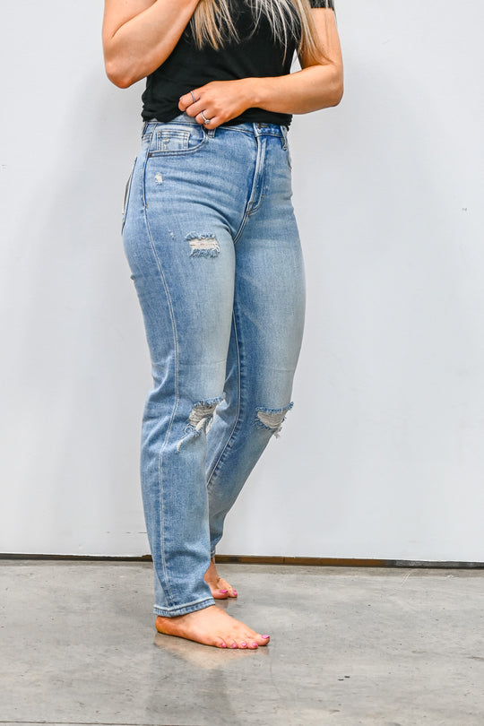 Tracey High Rise Hidden Jeans