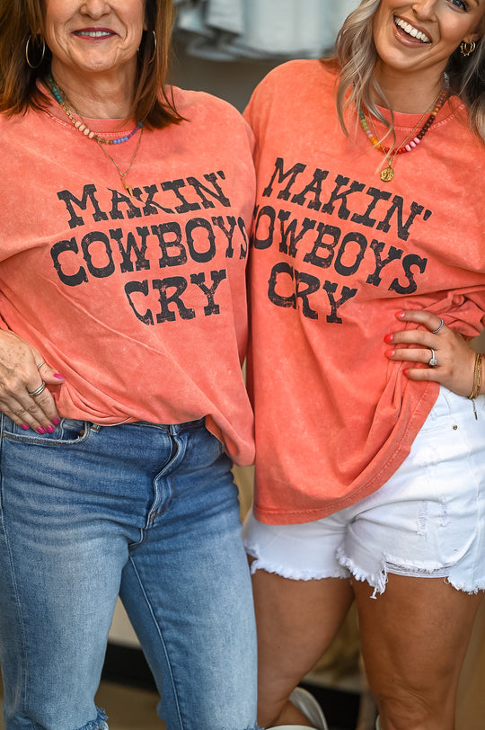 Makin Cowboys Cry Tee