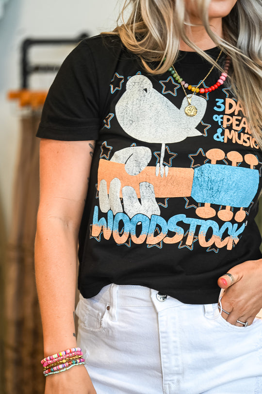 Woodstock Cropped Tee