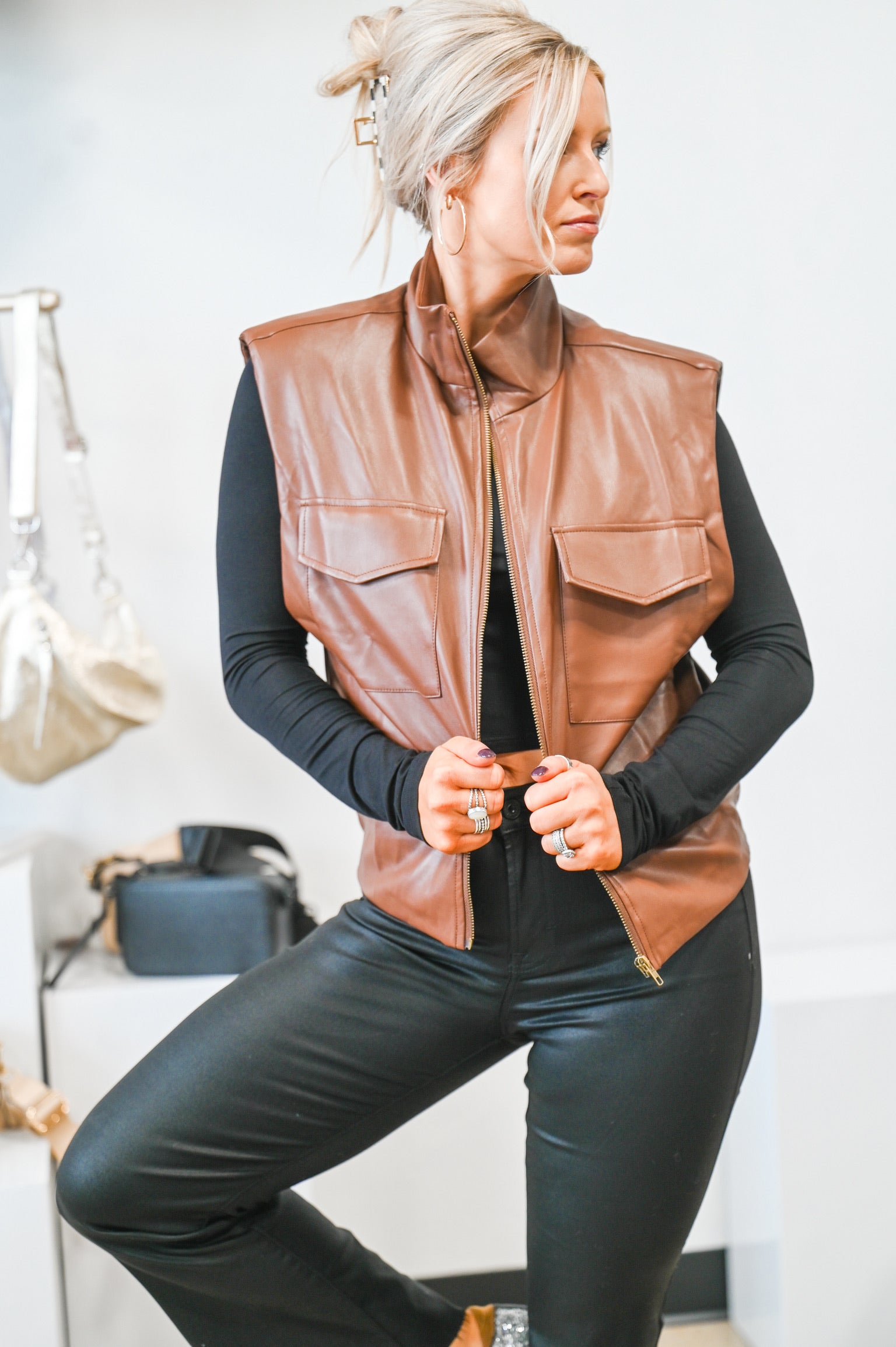 Stylish Belles — Express yourself with plus size faux leather