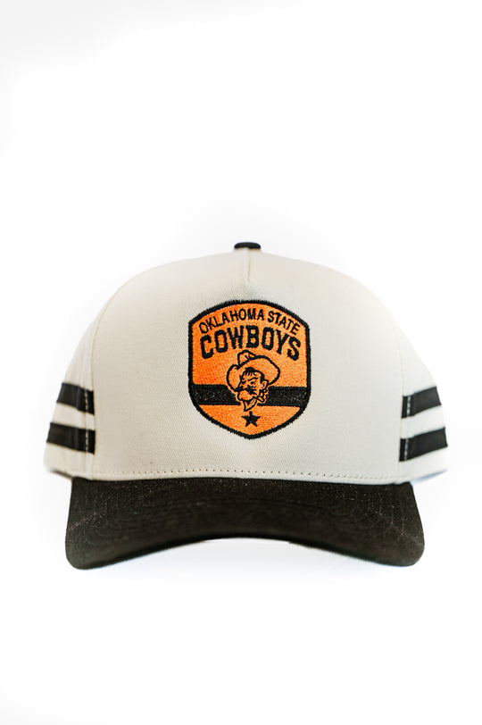 Oklahoma State Cowboys Black Striped HAT