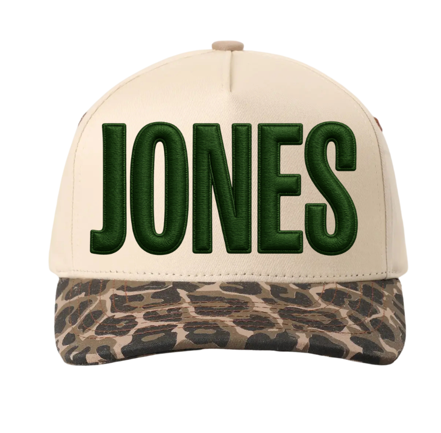 JONES CUSTOM HAT