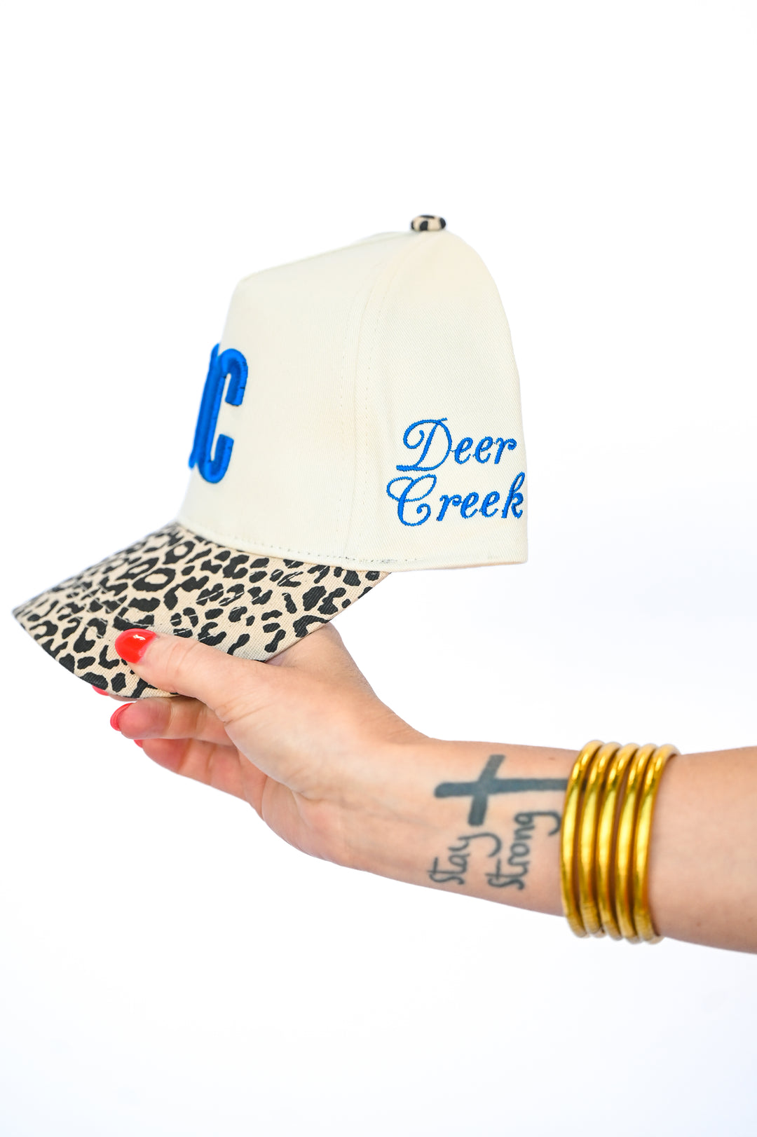 #4 Leopard DC Hat