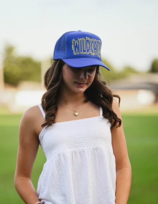 #5 Royal Blue WILDCATS Hat