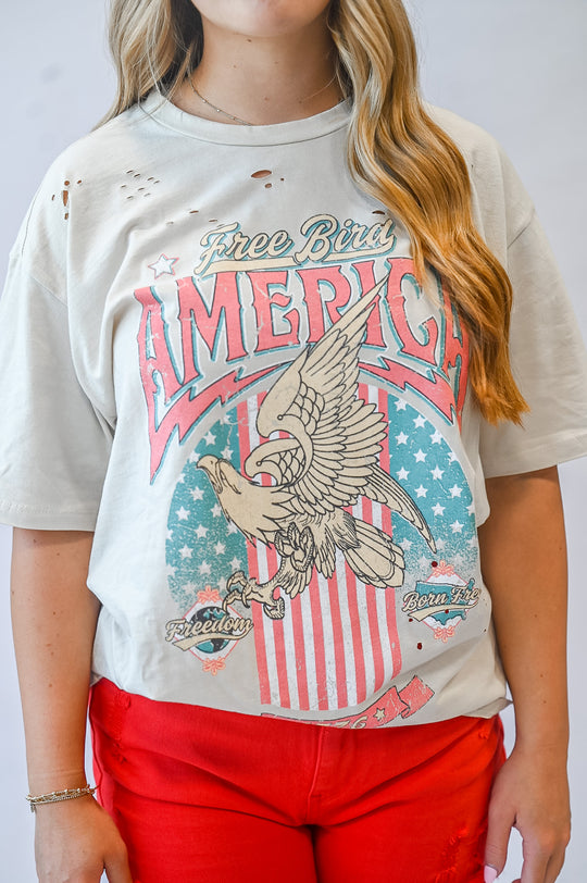 Free Bird America Tee