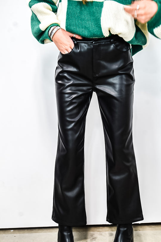 Sloan Faux Leather Pants
