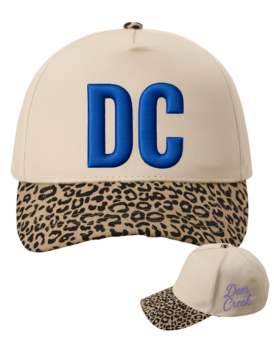 #4 Leopard DC Hat