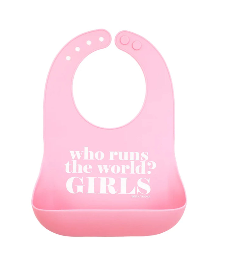 Who Runs The World Wonder Bib - Friends Market Boutique