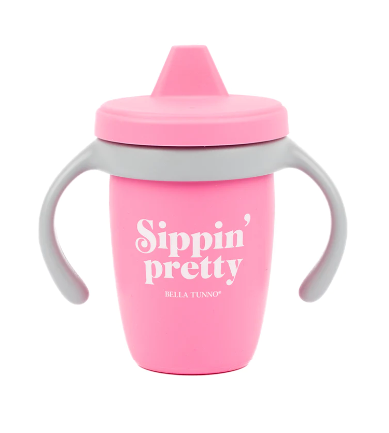 Sippin' Pretty Happy Sippy Cup - Friends Market Boutique