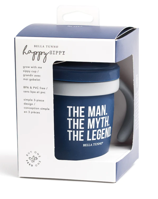 The Man The Myth Happy Sippy Cup - Friends Market Boutique