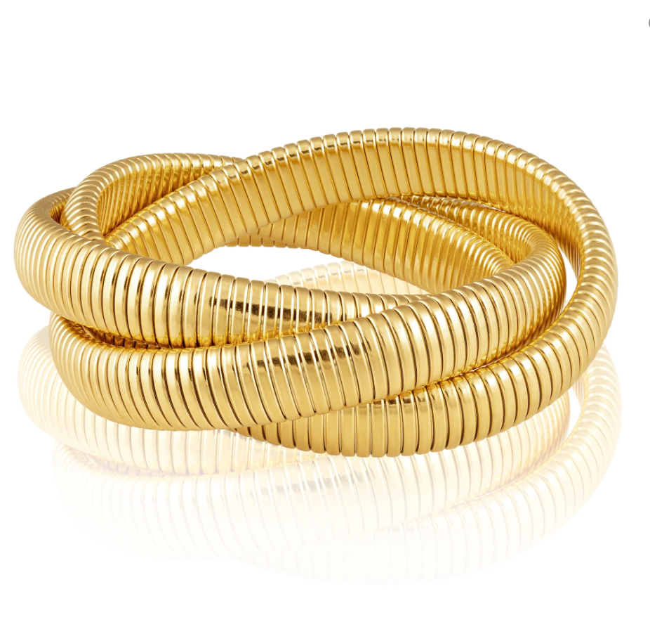 Gold Infinity Multi Layered Bracelet