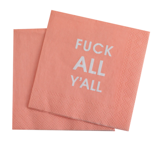 F All Yall Cocktail Napkins