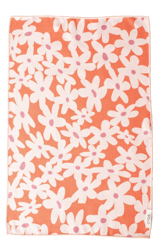 Check Your Blossoms Crae Reversible Hand Towel