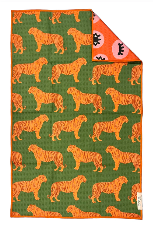 Eye of the Tiger Crae Double Sided Hand Towel