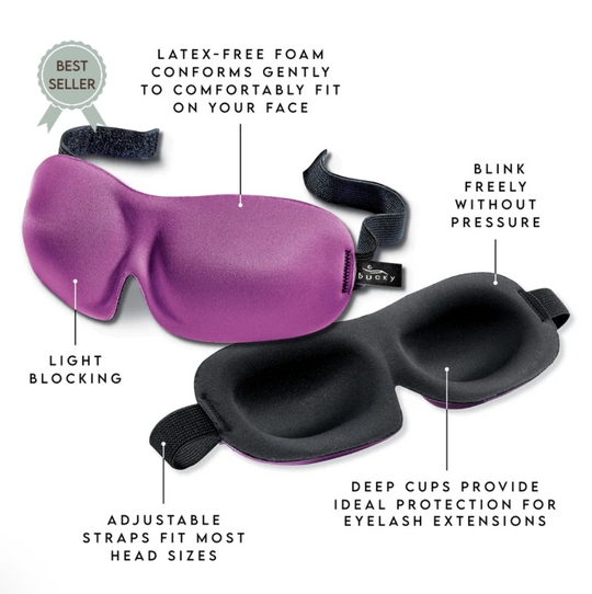 40 Blinks Bucky Sleep Mask Orchid