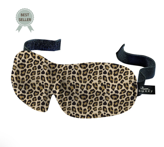 40 Blinks Bucky Sleep Mask Leopard