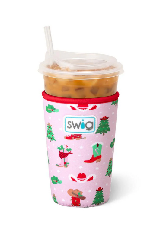 Swig Howdy Holidays Iced Cup Coolie