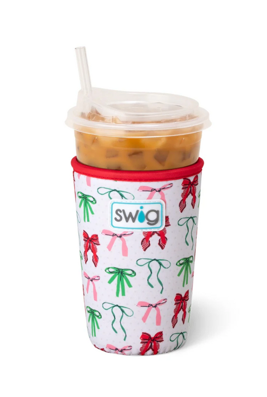 Swig Ribbons and Bows Iced Cup Coolie