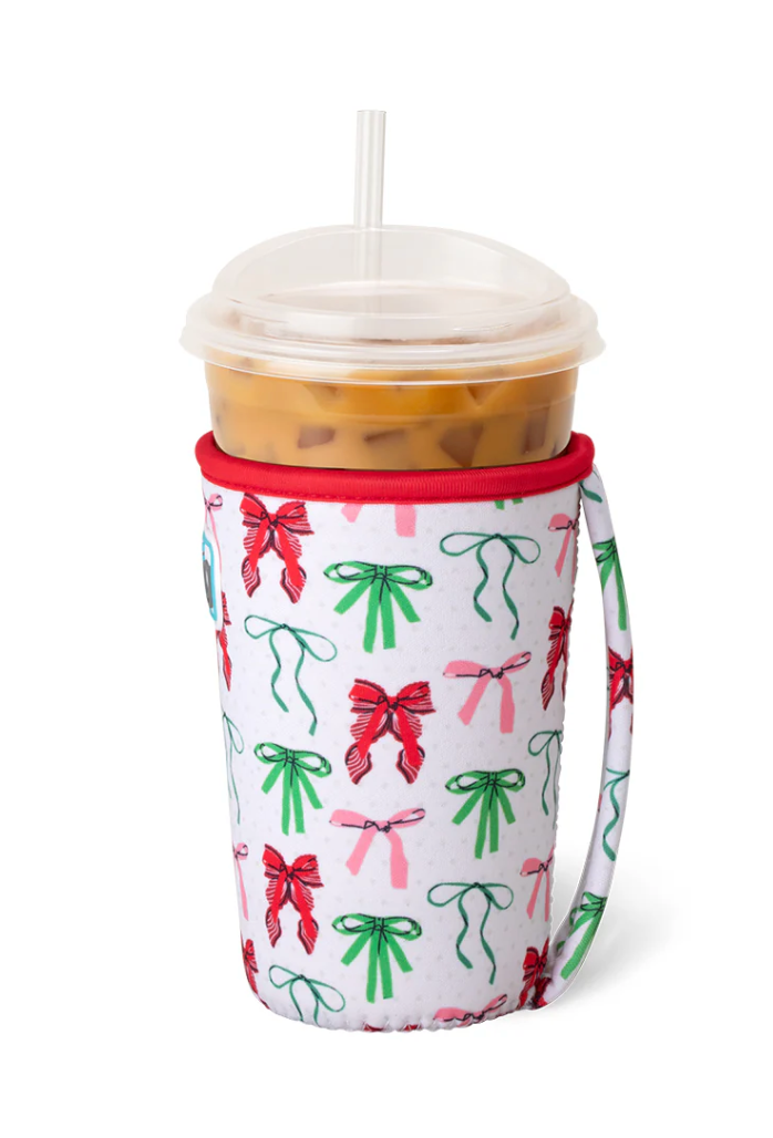 Swig Ribbons and Bows Iced Cup Coolie