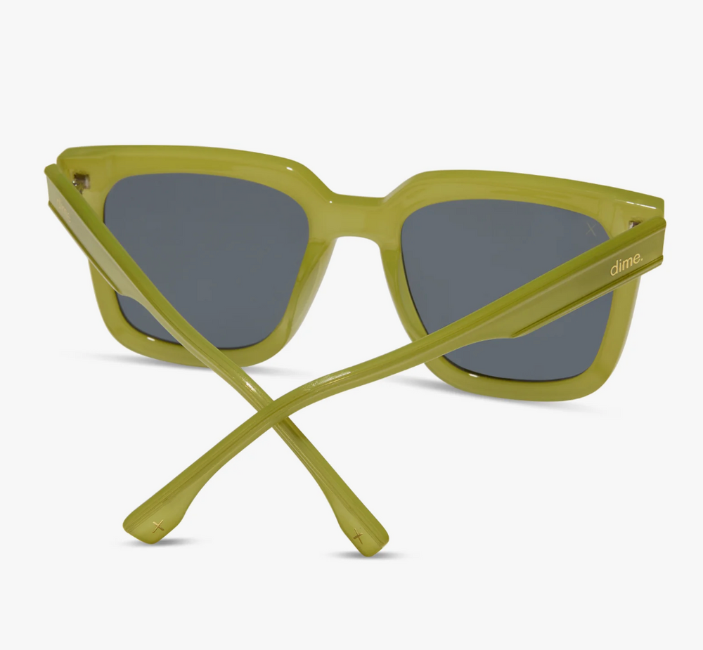 Dime Malibu Valley Green Polarized Sunglasses