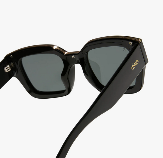 Dime Amore Black Polarized Sunglasses