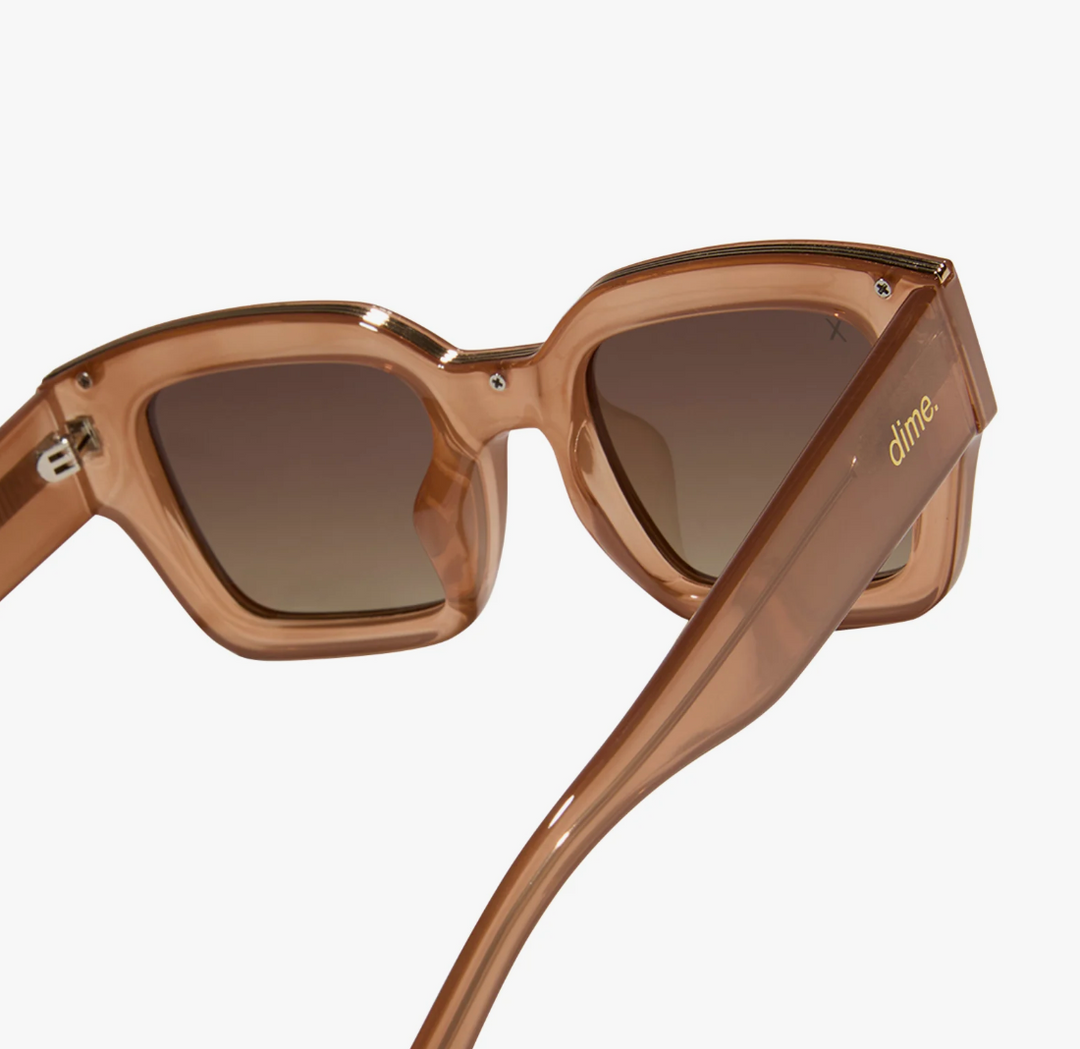 Dime Amore Taupe Polarized Sunglasses